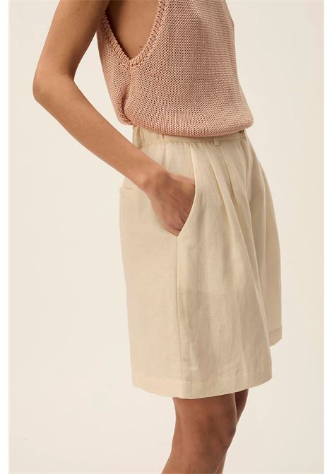 Des Petits Haut - Bermuda shorts Tahini cream Des Petits Hauts |  | 1E250456CREME